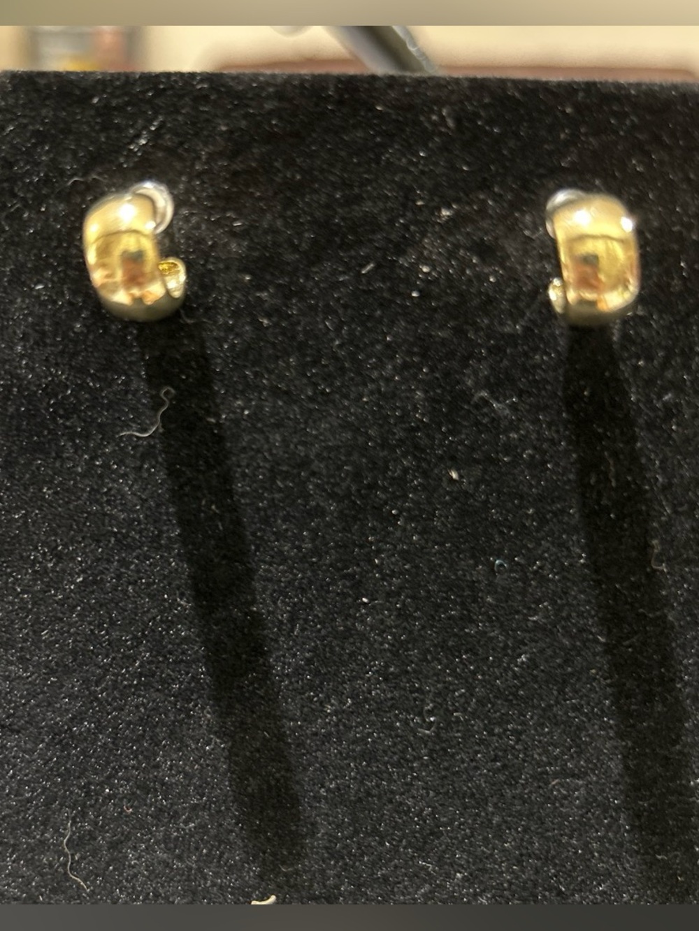 Classic Small Gold color Hoop Stud Earrings - Women